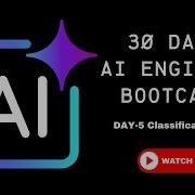 Classification Free AI Engineer Bootcamp Day 5 Chitra Karanam Techonquer