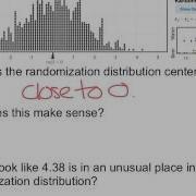 Drawing Conclusions From An Experiment