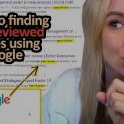 How To Find Credible Sources On Google Peer Reviewed Journal Articles