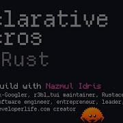 Build With Naz Declarative Macros In Rust