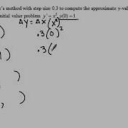 Euler S Method Ex 3