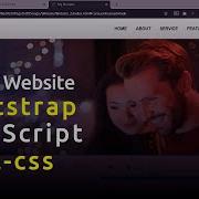 Stylish Website Template Using HTML CSS Bootstrap JavaScript