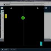 Ping Pong Game With Processing