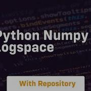Python Numpy Logspace