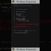 Flask URL Variables Explained Python Tutorial