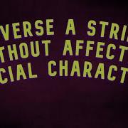 Reverse A String Without Affecting Special Characters