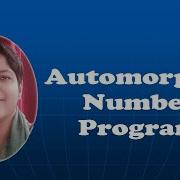 Java Automorphic Number