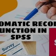 Automatic Recode Categorical String Variables To Labeled Numeric Variables In SPSS