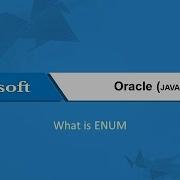 Oracle Java SE Online Training Video Tutorial Learning ENUM