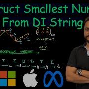 Construct Smallest Number From DI String Leetcode 2375