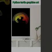 Python Turtle Graphics Art Shorts Youtubeshorts Trending
