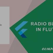 Radio Button In FLUTTER And Usage Of Radio Button