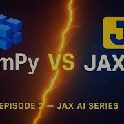 NumPy против JAX AI кто быстрее и умнее 2 й эпизод серии JAX Coding Hives