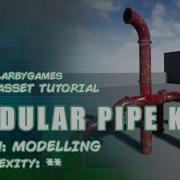 Game Asset Tutorial Modular Pipe Kit Part 1 Modelling 3DS Max