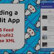 Build A Reddit Android App RSS Feed Retrofit XML Parsing