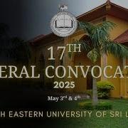 17th General Convocation Session I