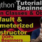 Learn Python Classes And Objects Class In Python Example Code Constructor In Python Example