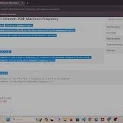 100162 Count Elements With Maximum Frequency Leetcode Contest 380 Solved Java