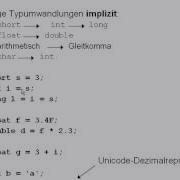 UE13 TypenOperatoren 17 Typumwandlungen 1