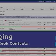 Messaging Managing Address Book Contacts