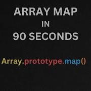 Javascript Array Map In 90 Seconds