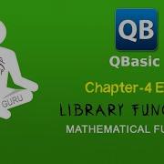 QBasic Chapter 4 Ep1 Library Function Mathematical Functions Nepali Tutorial LohalaGuru