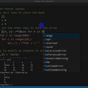 Create 2D Array In Python That We Access Array Elements Like Pascal Syntax