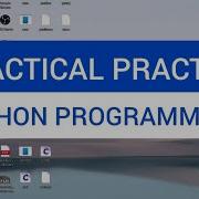 Practical Practice Python Programming For Class 8