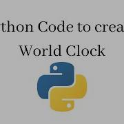 Python Code To Create World Clock Shorts 1