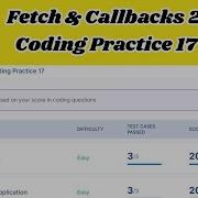 Fetch Callbacks 2 Coding Practice 17 Answers JavaScript NxtWave CCBP 4 0