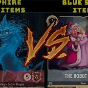 INFINITY SAPPHIRE RUBY ITEMS VERSUS SAPPHIRE STEEL ITEMS Episode 33 Club Lorcana Versus Series