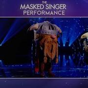 Viking Performs Take On Me By A Ha Season 2 Ep 5 The Masked Singer UK