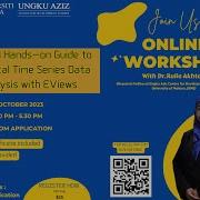 A Hands On Guide To Practical Time Series Data Analysis With EViews