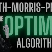 KMP The Optimal String Matching Algorithm