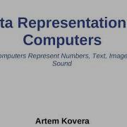 Data Representation In Computers Course
