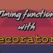 Use Python Decorators To Time Functions Design Patterns
