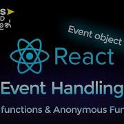 React JS Event Handling Arrow Functions Anonymous Functions In Sinhala