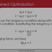 3 5 Constrained Optimization