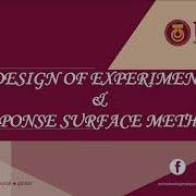 Response Surface Methodology RSM Workshop