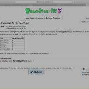Exercise 5 19 FirstDigit Java Tutorial Practice It