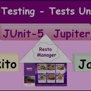 Tests Unitaires Resto Manager EP1 Configuration De L Environnement JUnit 5 Mockito JaCoCo