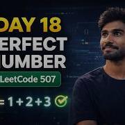 Logic Building Day 18 Perfect Number LeetCode 507 Factor Logic DSA For Beginners
