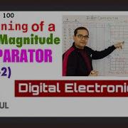 Designing Of 2 Bit Magnitude Comparator Part 2 Tech Gurukul By Dinesh Arya
