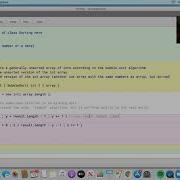 Java Programming Lesson 39 Bubble Sort