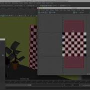 Maya Planar Mapping Texture On Door