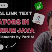 Partial Link Text Locators In Selenium Webdriver Finding Elements By The Partial Link Text
