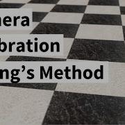 Camera Calibration Using Zhang S Method Cyrill Stachniss