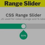 Best Range Slider Using HTML CSS With Ticks Snaps Pin And Color Changing Feature
