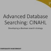2020 Advanced Database Searching CINAHL