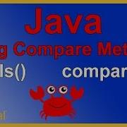 Java String Comparison Methods Equals EqualsIgnoreCase CompareTo Java Programming Appficial